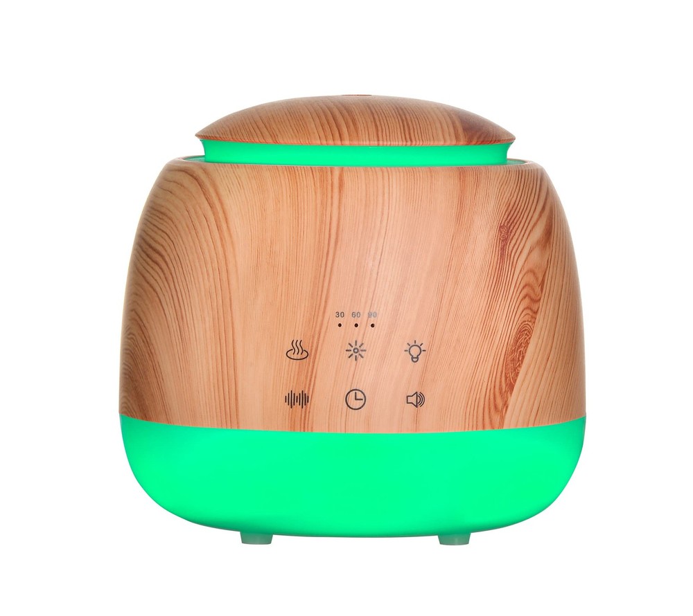 White Noise Machine with Aromatherapy Diffuser and 7-Color LED Lights