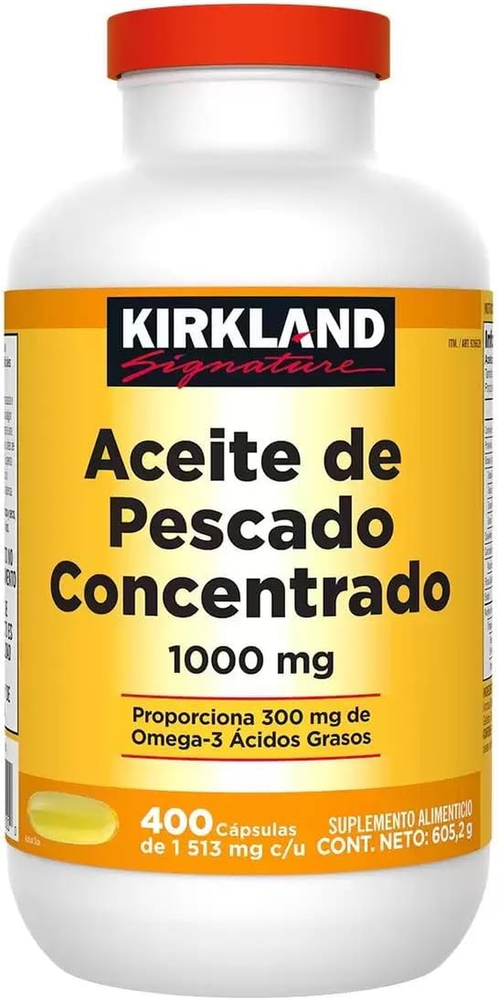 High-Potency Omega-3 Fish Oil 1000mg Softgels 400-Count  