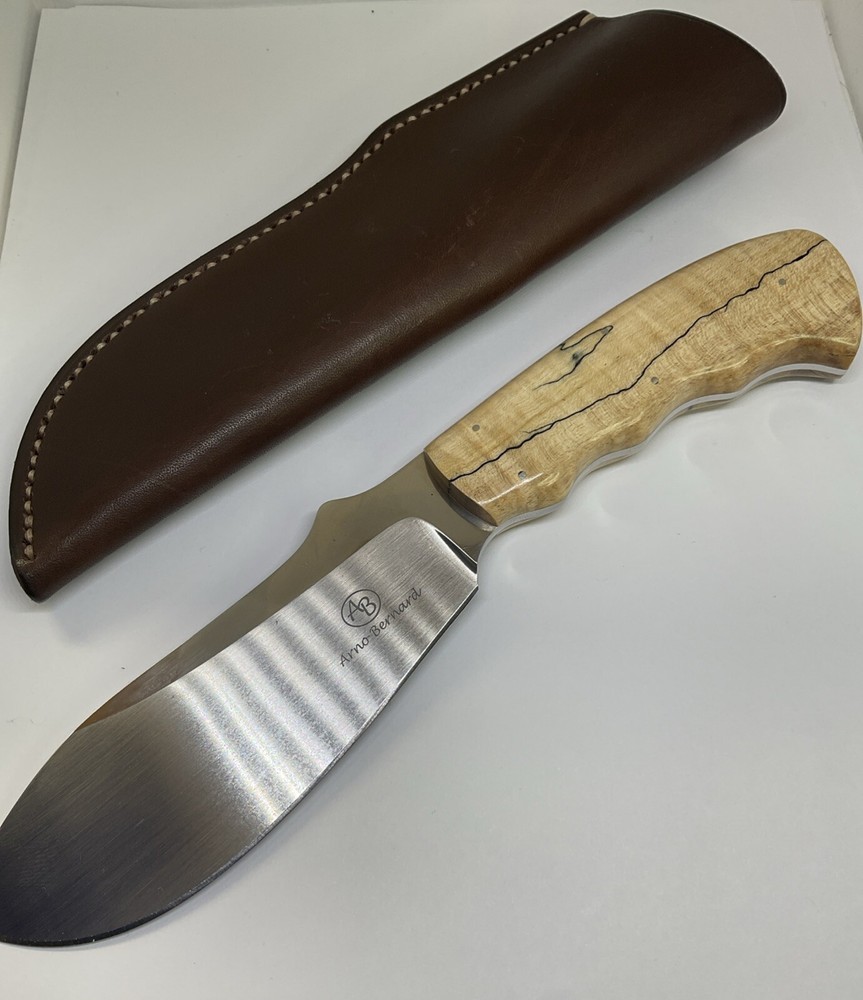 Arno Bernard Hippo Giant Fixed Blade Hunting Skinner Knife