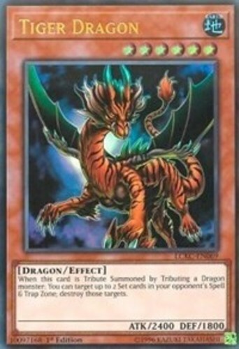 3x Tiger Dragon LCKC-EN069 Ultra Rare 1st Ed LP