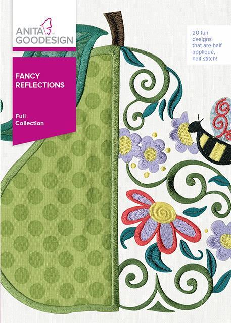 Fancy Reflections Anita Goodesign Embroidery Machine Design CD 218AGHD