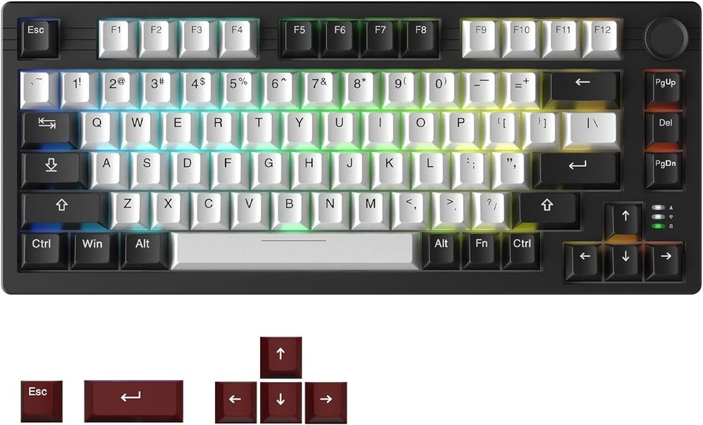 EK75PRO Wireless 75% RGB Hot-Swappable Mechanical Gaming Keyboard