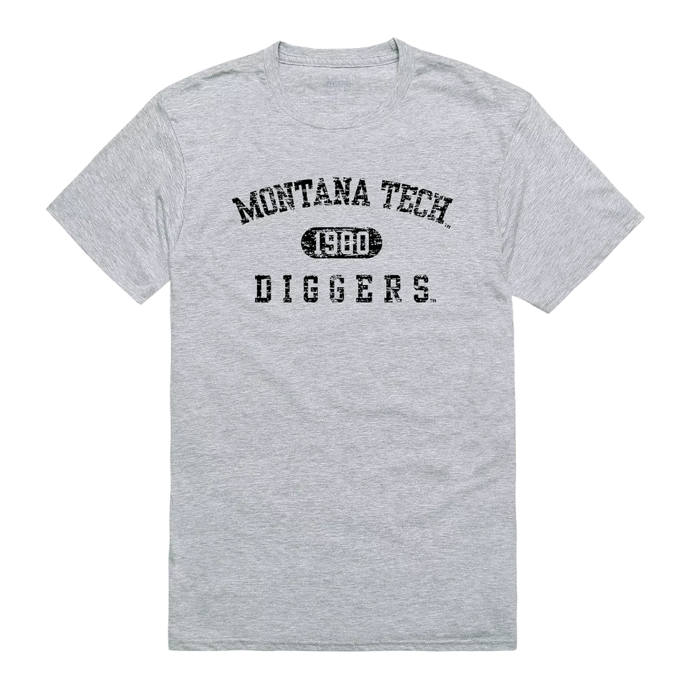 Montana Technology University Oredigger NCAA Distressed Arch College Tee T Shirt