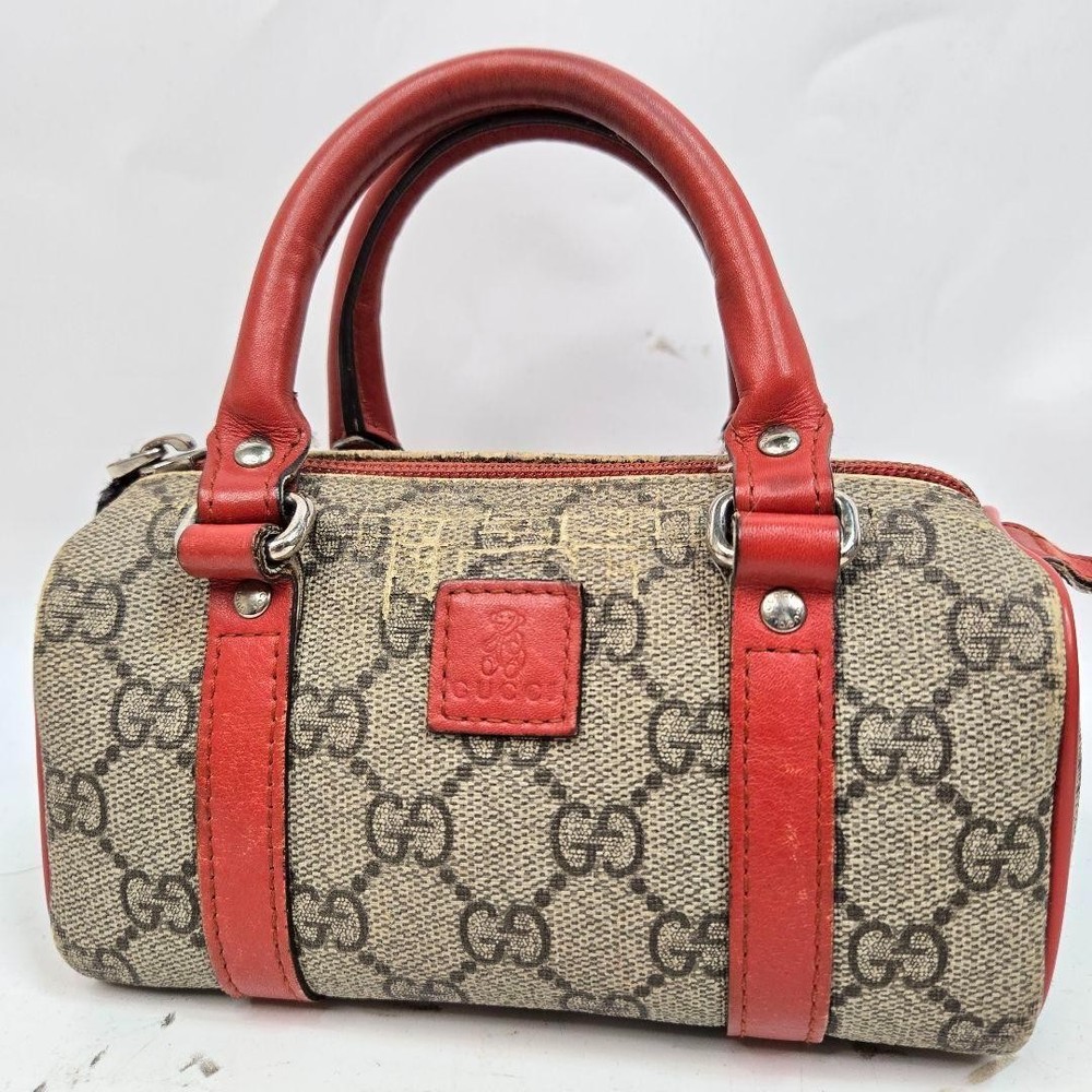 Gucci Kids Mini GG Supreme Leather Crossbody Bag