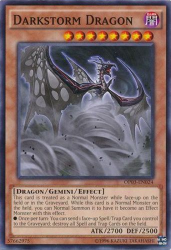 Darkstorm Dragon OP03-EN024 Common Unlimited Near Mint x3
