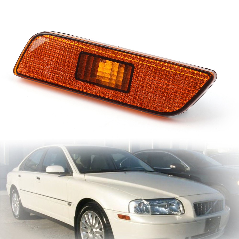 Volvo S80 1998-2006 Left Front Bumper Turn Signal Light #8