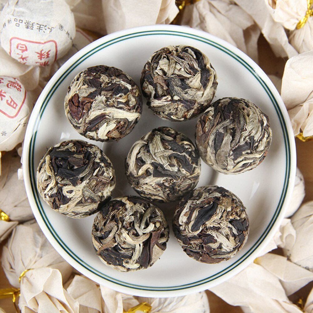 100g White Chinese Tea Moonlight Tea 2021 Moonlight White Ball Nectar Flavour