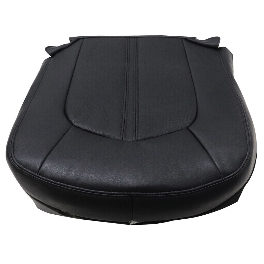 1pc Black Leather Seat Cover For Cadillac CTS 2008-2013 Direct Replacement Parts