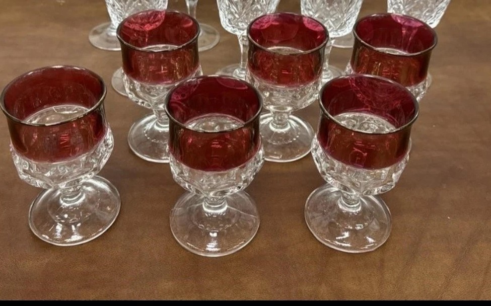 King Crown 6 ct Glass Goblets