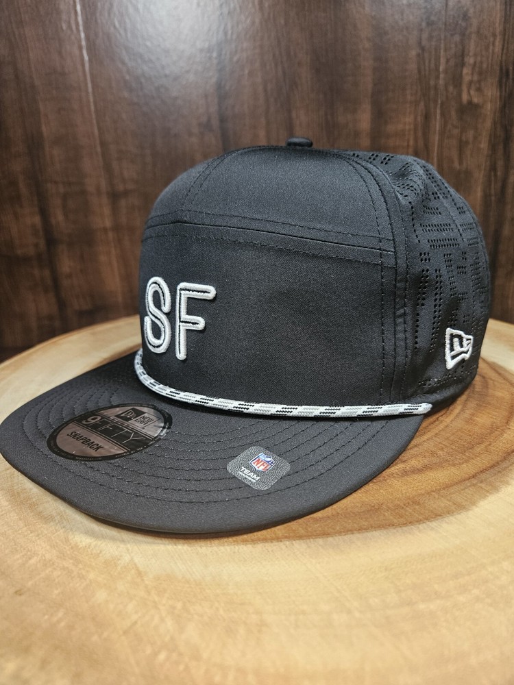 San Francisco 49ers New Era 9Fifty Snapback NFL Golf Hat