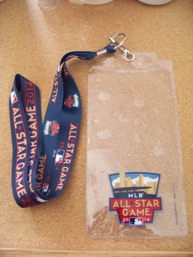 2014 Minnesota Twins AS All-Star Game ticket holder lanyard NO PIN