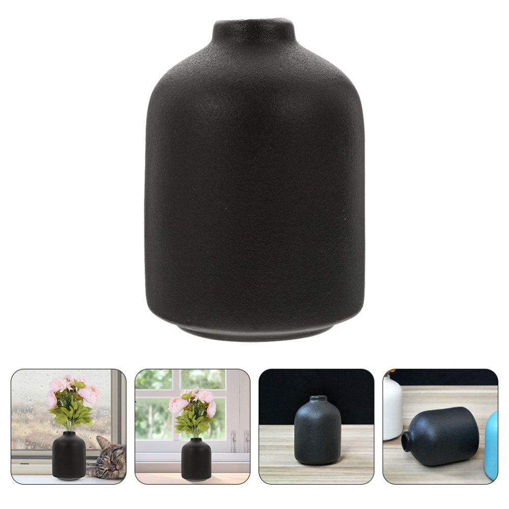 Aesthetic Room Decor Rustic Vase Simple Color Premium Material