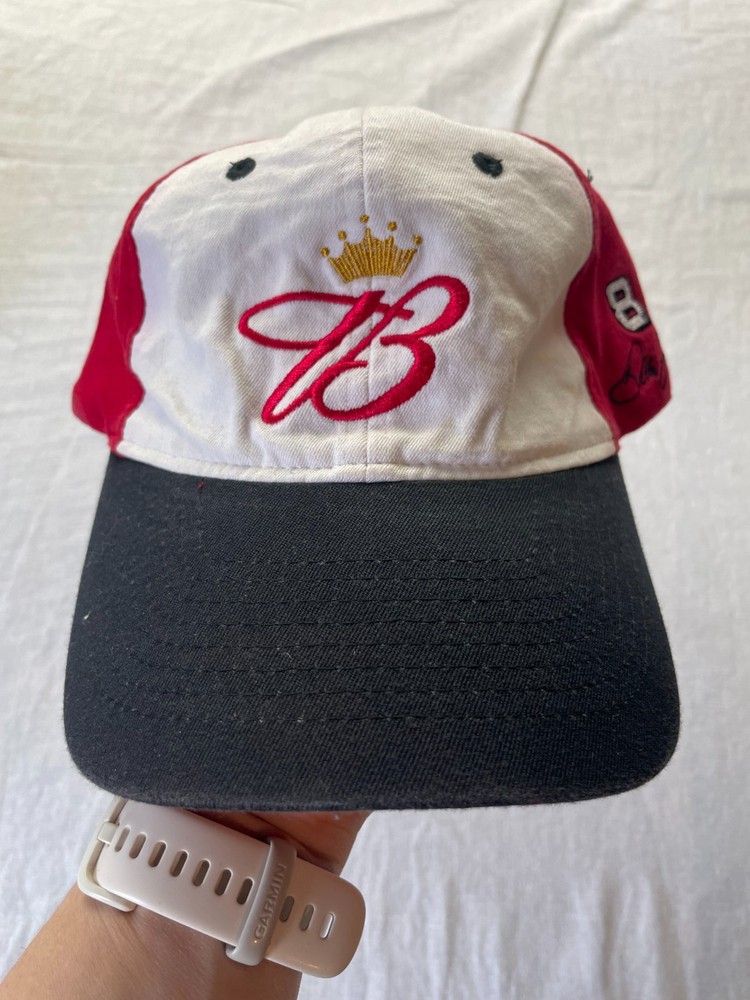 Dale Earnhardt Jr #8 Budweiser Driver's Line Hat by Chase Authentics Nu-Fit OS