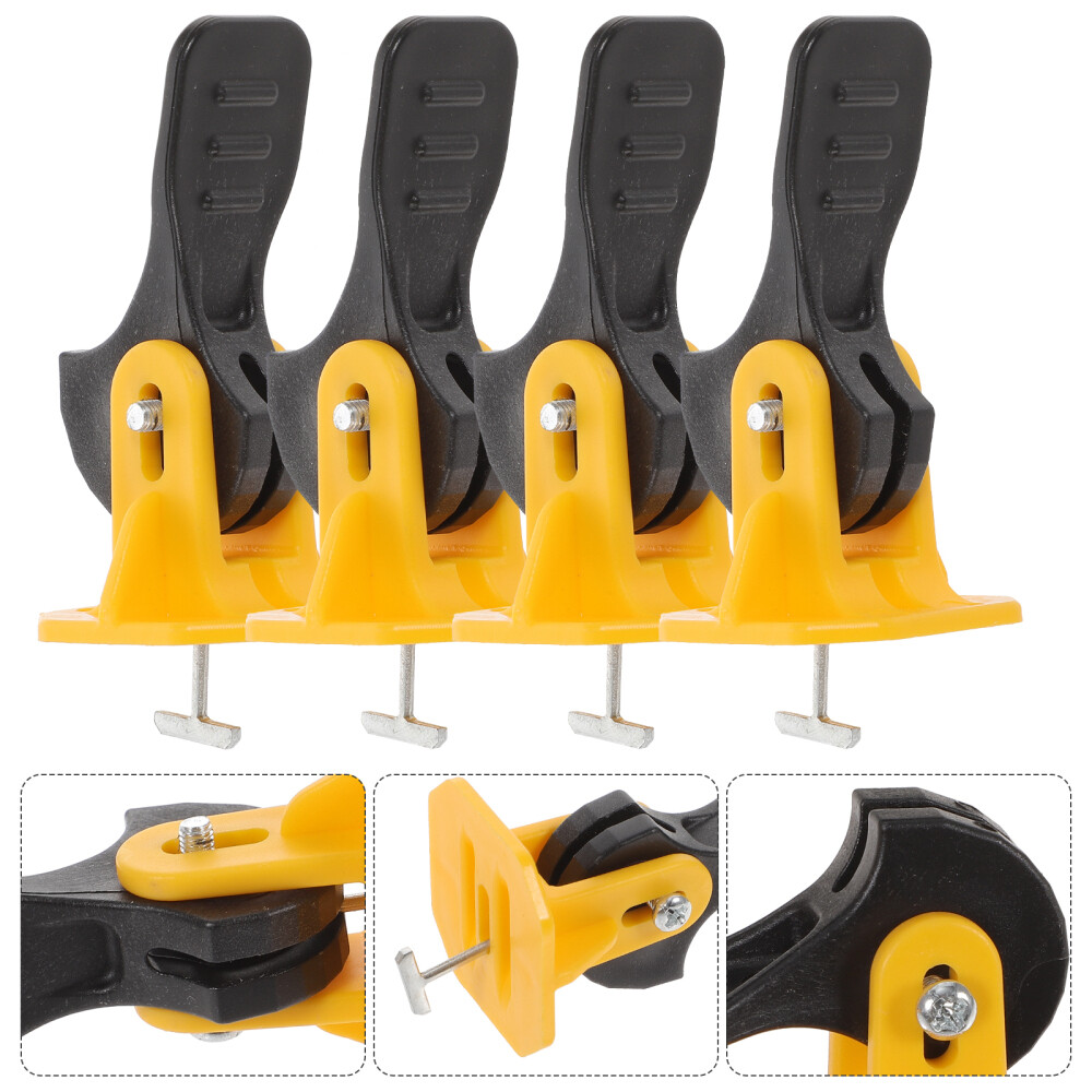 50 Pcs Self Leveling Floor Compound Tile Leveler Alignment Tool Equipment