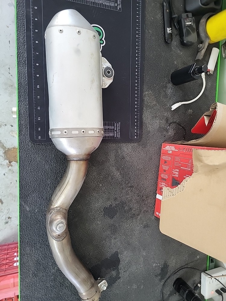 2008 Yamaha Yz450f  Oem Exhaust