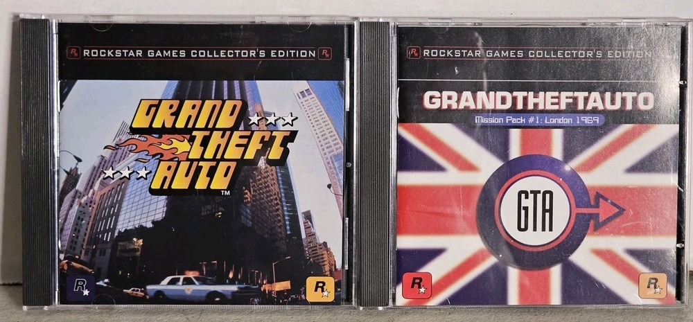 Grand Theft Auto the Classics Collection PC, London, GTA2 (2004) Rockstar Games