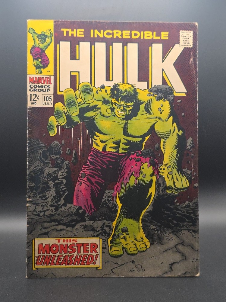 The Incredible Hulk #105 (Marvel Comics July 1968)