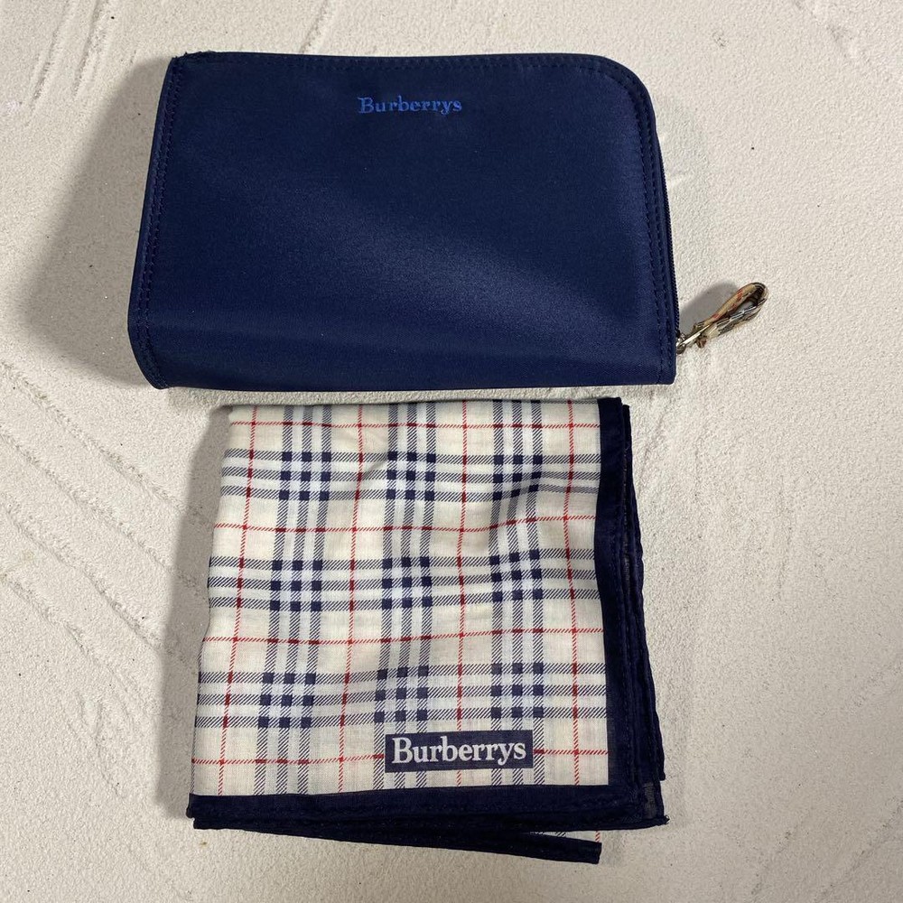 Burberry London Pouch Nova Check Accessory Case Inner Bag
