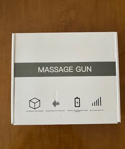 New In Box Xllent Massage Deep Tissue Gun