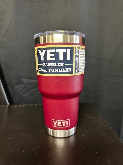 Yeti Rambler 30oz Tumbler with MagSlider lid - Wild Vine Red