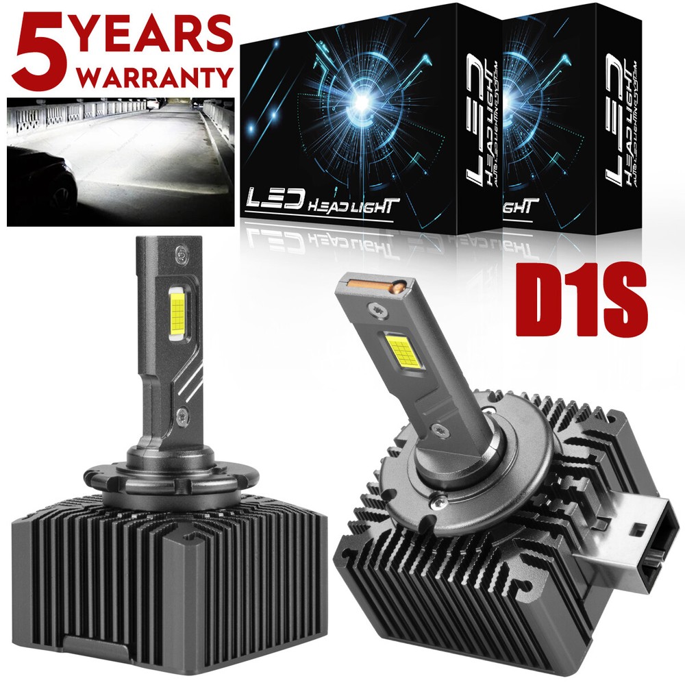 For Cadillac Escalade 2003-2006 Stock Fit 2X D1S LED Headlight Bulb Low Beam M19