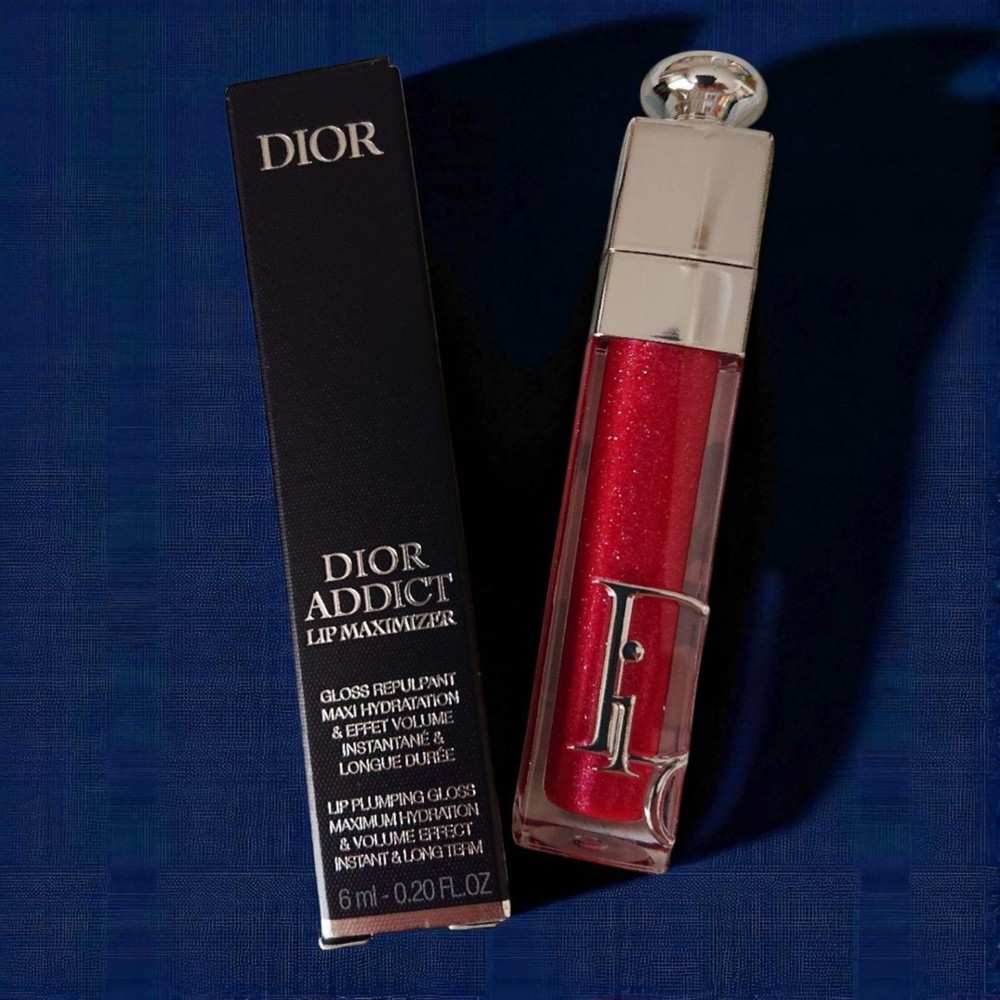 Dior Lip Maximizer 023 Fuchsia Shimmer Plumping Gloss 6ml
