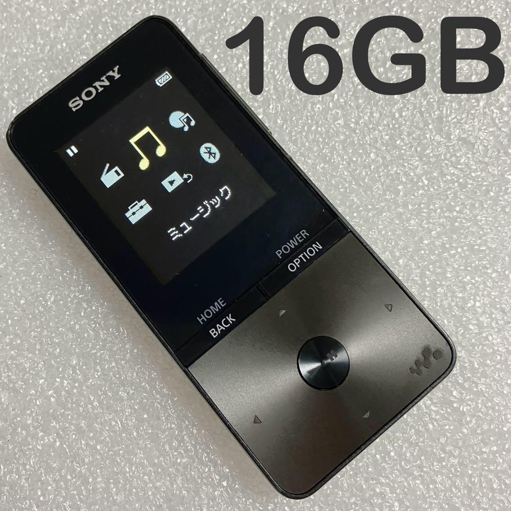 Sony Walkman NW S315 16GB Black Portable MP3 Player Bluetooth Ready Compact