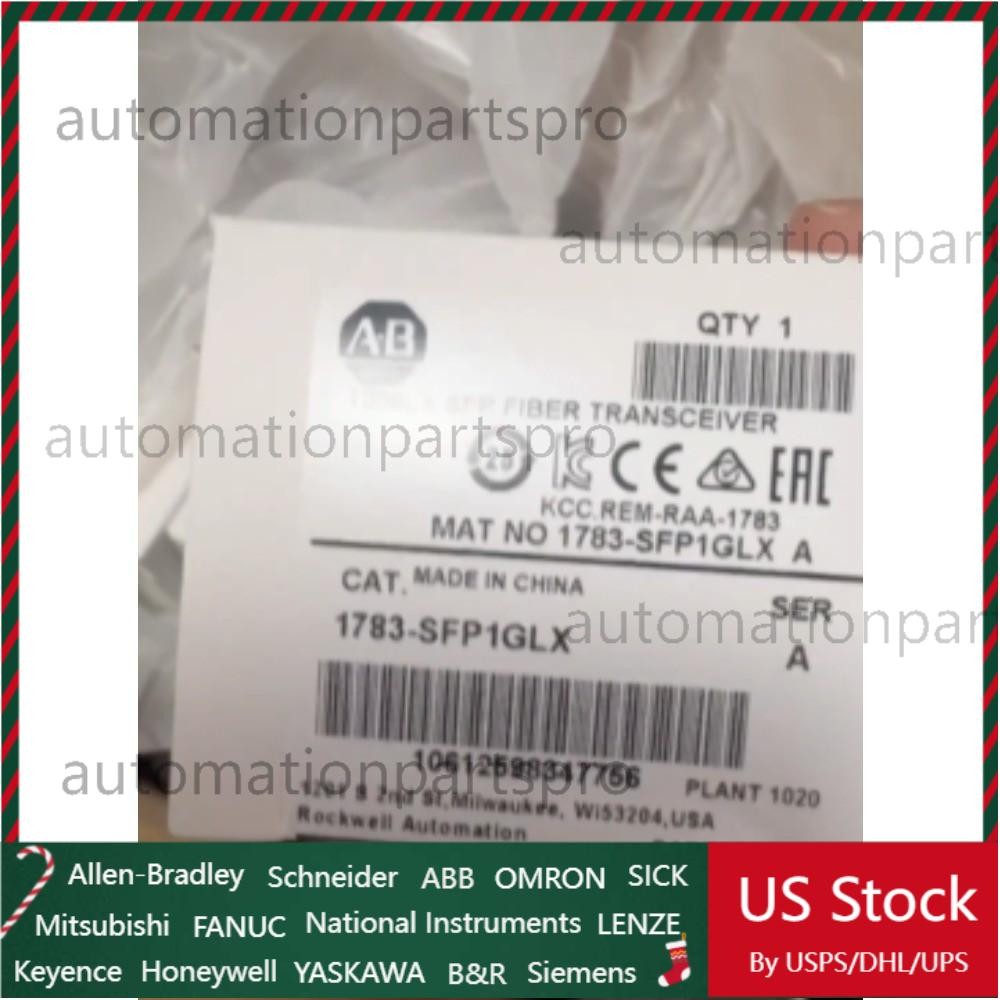Allen-Bradley 1783-SFP1GLX Stratix Fiber SFP Transceiver AB 1783 SFP1GLX NEW
