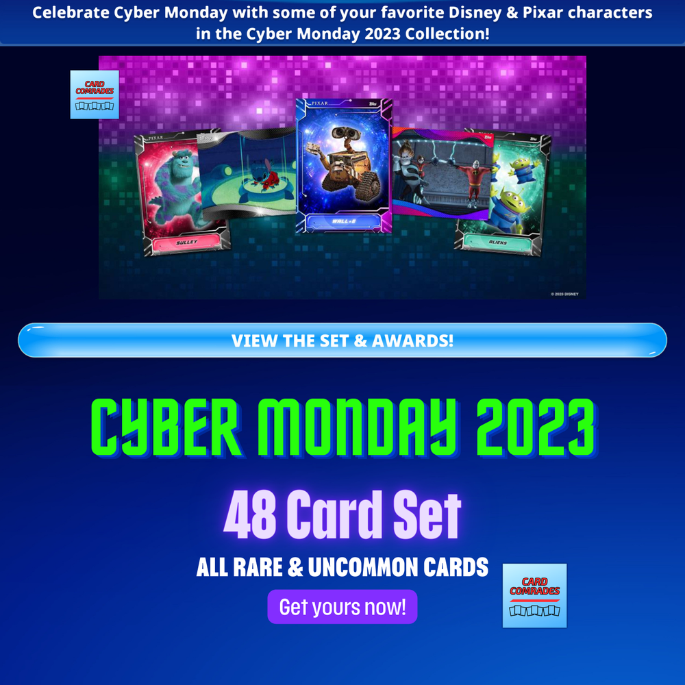 [DIGITAL] Topps Disney Collect - Cyber Monday 2023 - 48 Card Set: All Rare + Unc-image