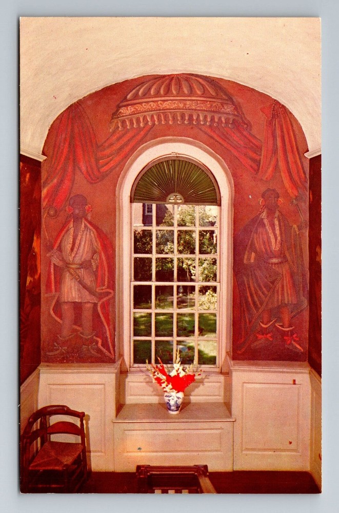 Portsmouth NH-New Hampshire, Warner House, Historic Landmark Vintage Postcard