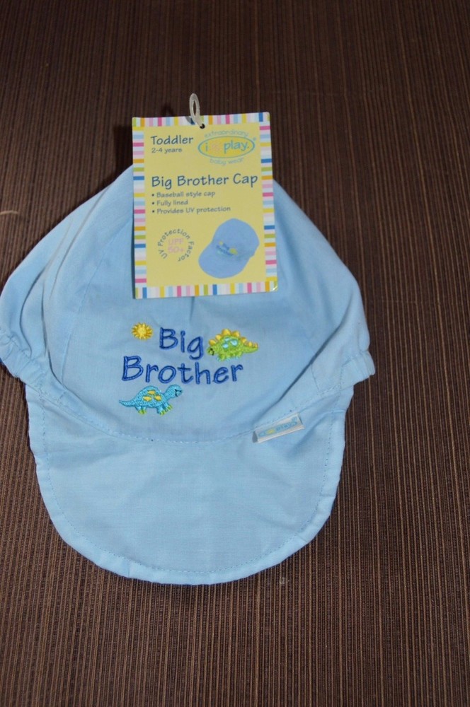 I Play Big Brother Baseball style Cap Toddler 2-4 years New with tags-image