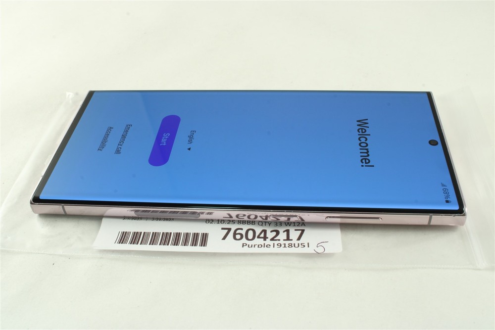 Samsung Galaxy S23 Ultra 512GB Purple Unlocked AT&T T-Mobile Verizon GSM 7604217