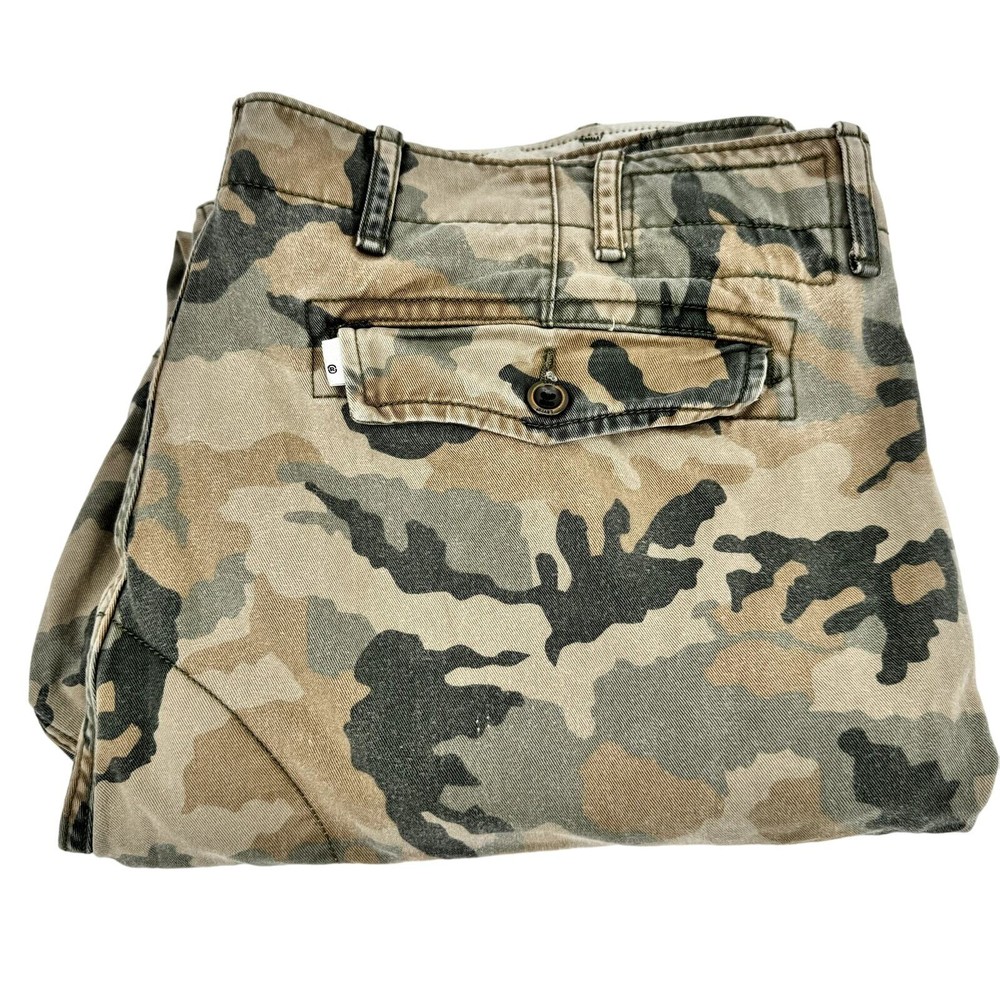 Levi's Cargo Pants Mens 40x32 (43x29 ACTUAL) Green Brown Camo White Tab