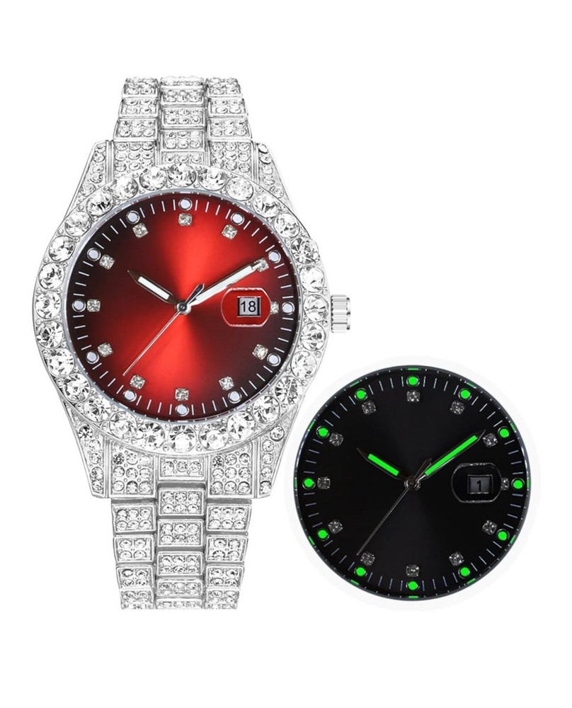 Iced Out Luxury Watch | RUBi RED