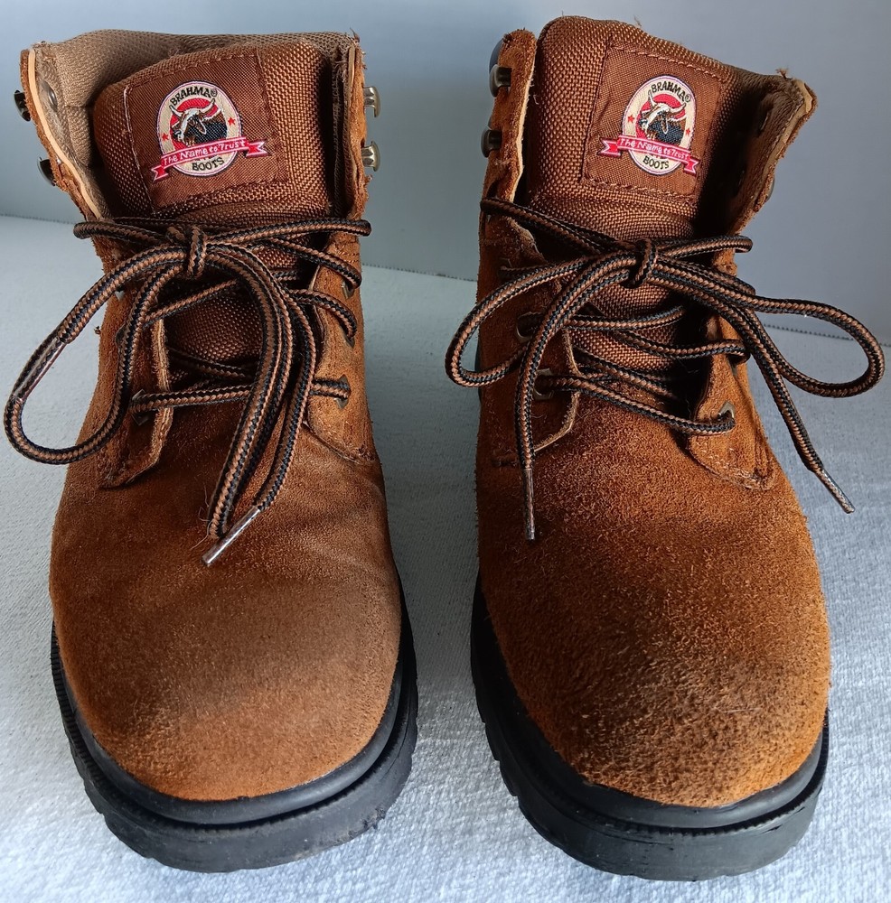Brahma Soft Toe Work Boots M-6 W-7.5  Oil and slip resistant