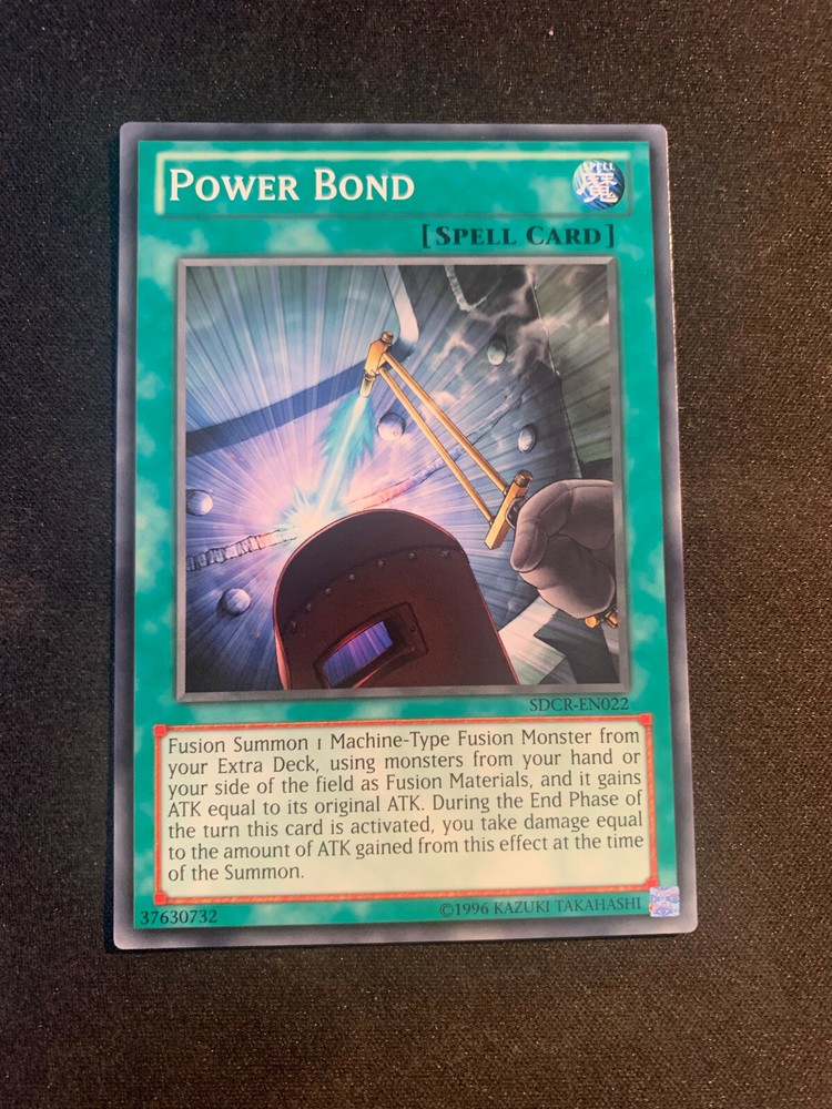 Cyber Dragon Revolution Power Bond SDCR-EN022 NM YuGiOh Card