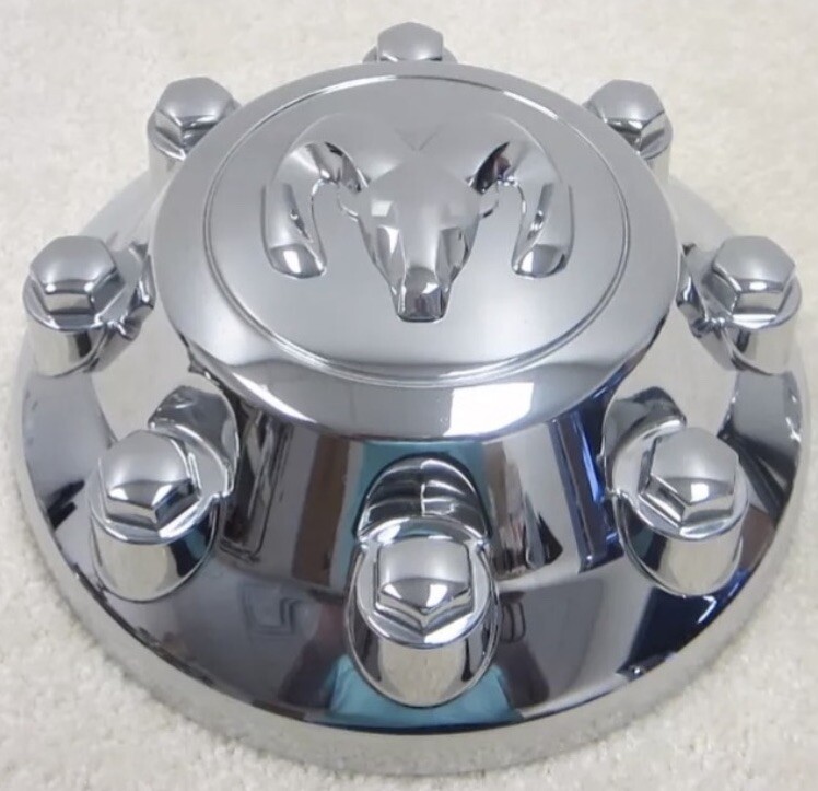 2014-2018 DODGE RAM 2500 3500 SRW Factory Chrome Center Hub Cap OEM 1XF55TRMAA