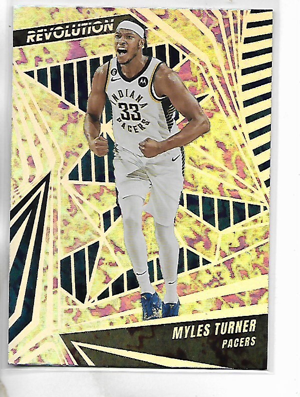 2023-24 Panini Revolution Winter Myles Turner Avalanche Card # 91