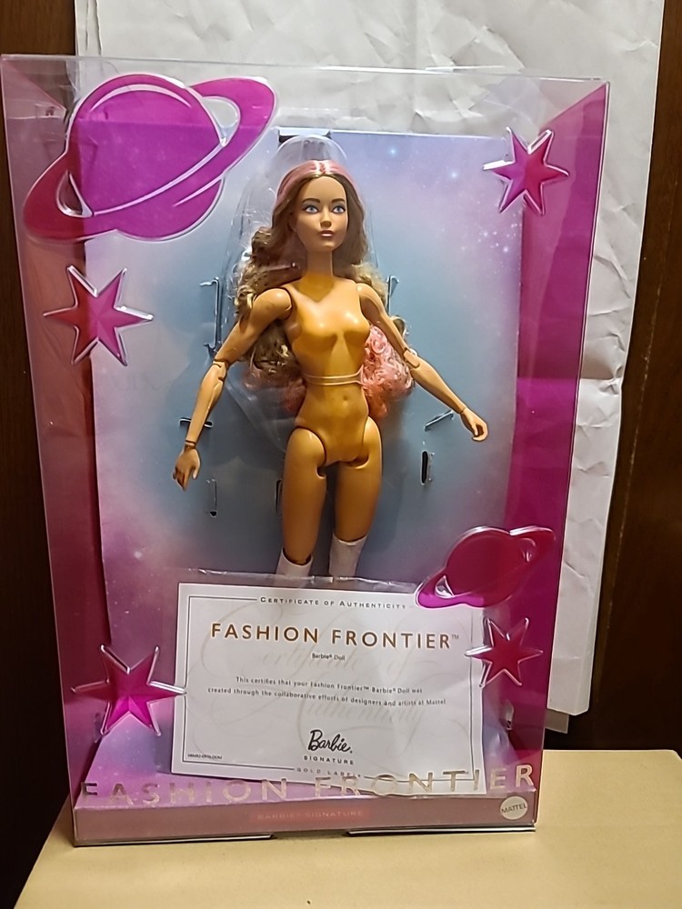 Fashion Frontier Signature Barbie Doll with Shipper Mattel HRM92  