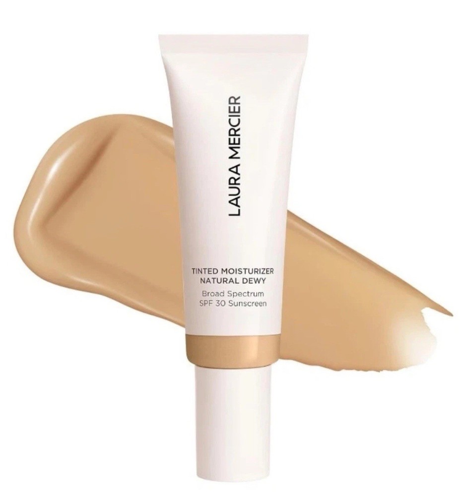 Laura Mercier Tinted Moisturizer Natural  Dewy - Full Size 1.5 oz- 3C FAWN -NWOB