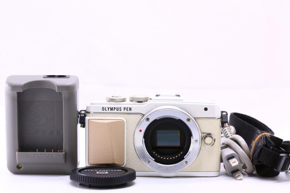 【Near MINT】Olympus PEN E-PL7 16.1MP Digital Mirrorless SLR camera Body white