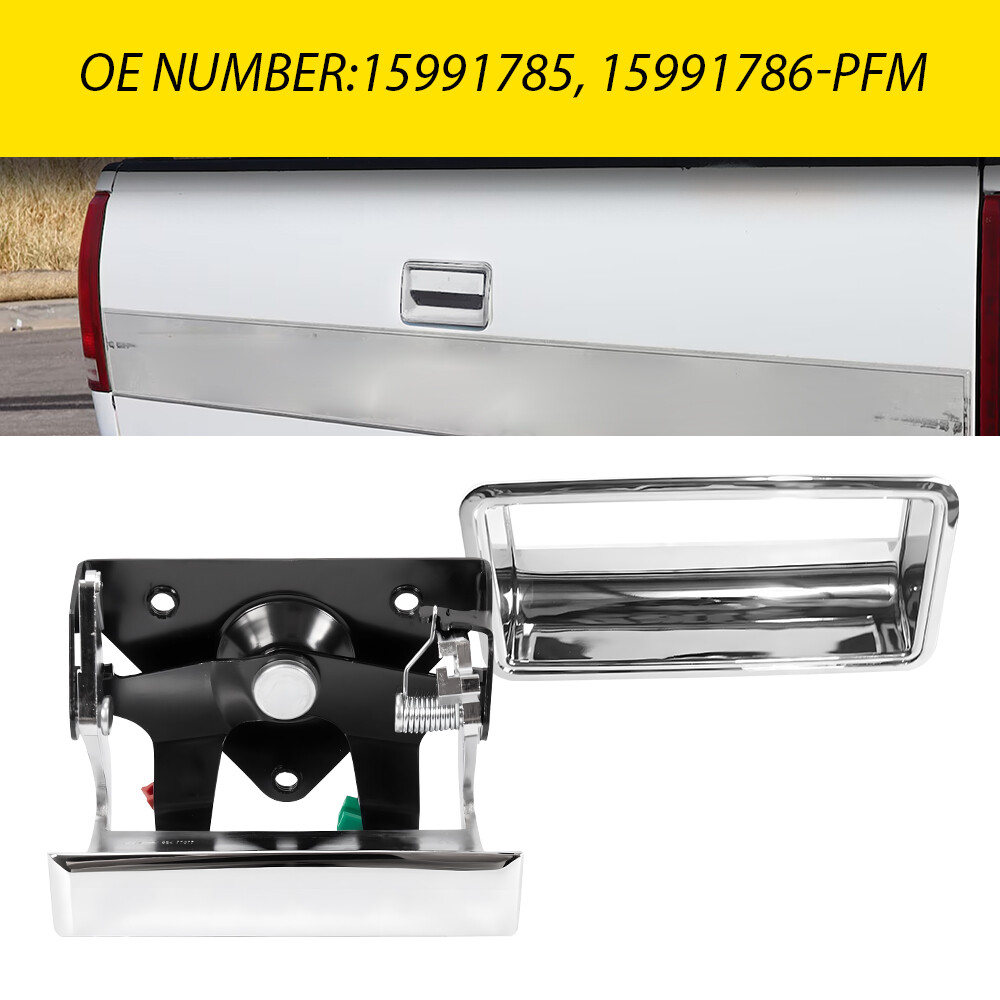 15991785 Tailgate Door Handle Latch For Chevy 88-00 CK,1500 2500 3500 Textured