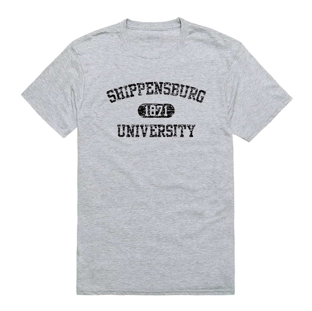 Shippensburg Raiders NCAA Distressed Vintage Arch College Tee Shirt