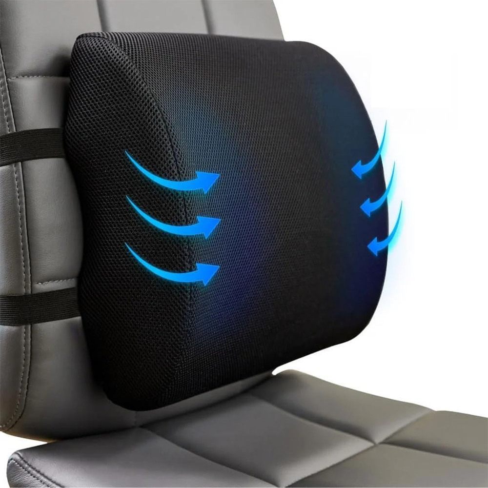 Lumbar Support Pillow for Office Chair Back Support Lumbar Pillow for Car, Gamin