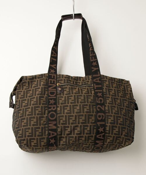 RARE FENDI Boston Bag in Brown for Men