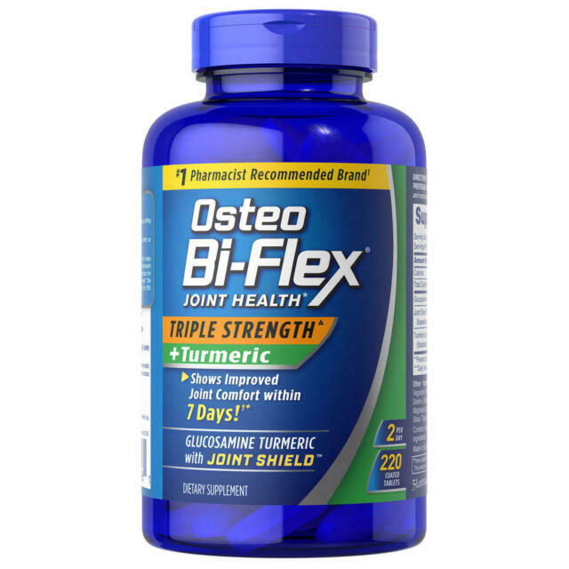 Osteo Bi-Flex Triple Strength + Turmeric Antioxidant - 220 Tablets