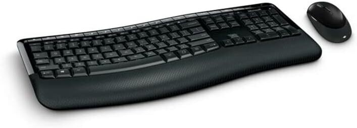 Microsoft Wireless Comfort Desktop 5050 - Keyboard and Mouse