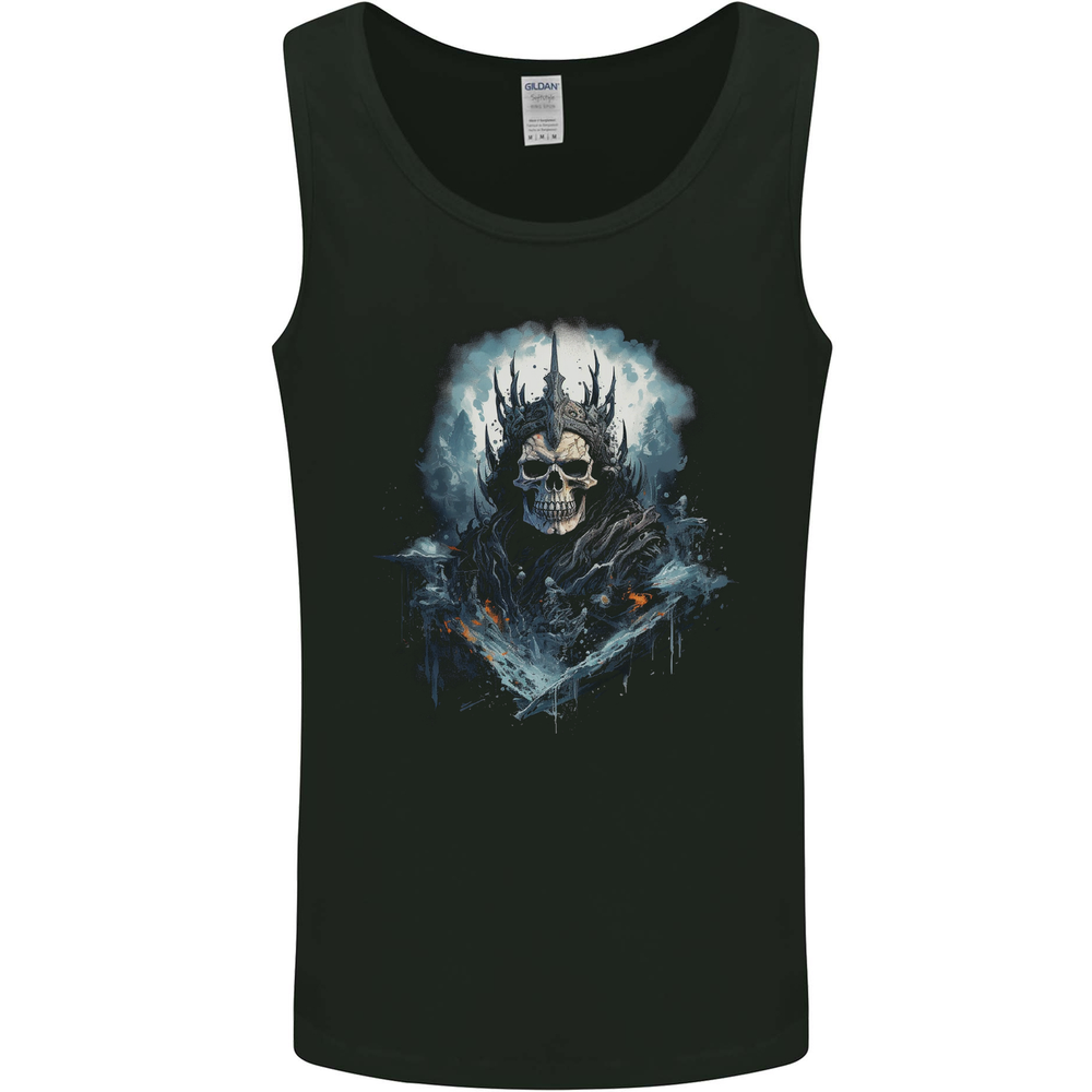Minister of Evil Skull Mens Vest Tank Top