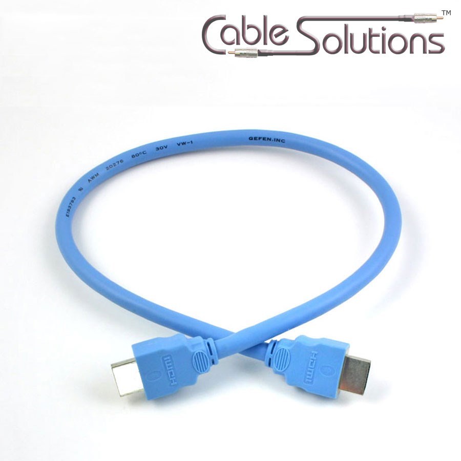 Gefen High Performance HDMI Cable 1 foot CAB-HDMI-01MM to Ship