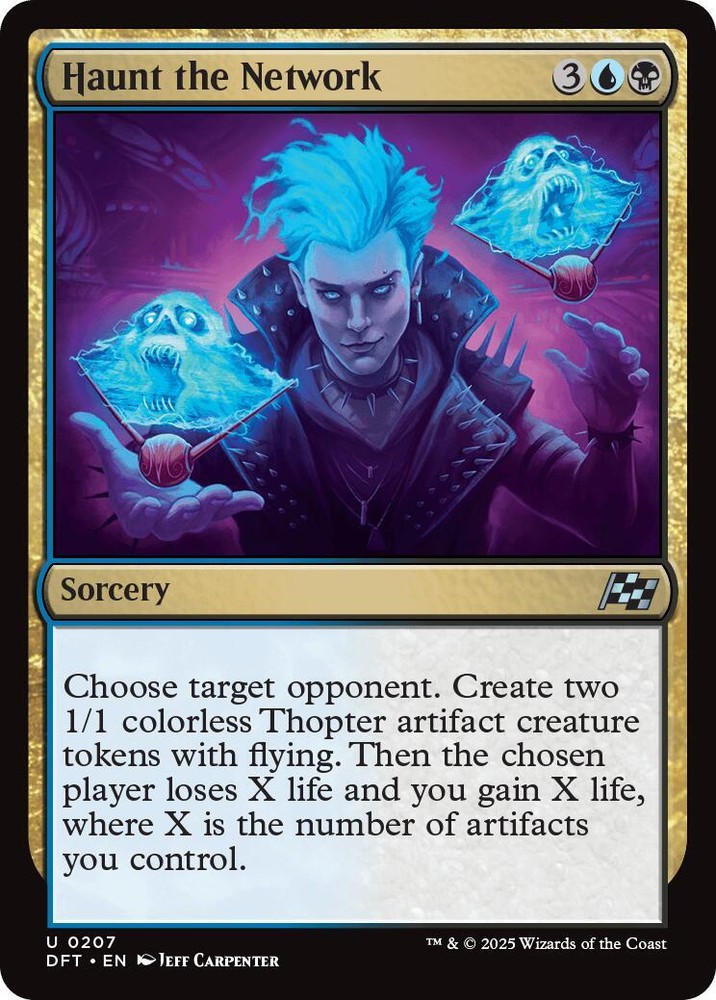 Explore Haunt the Network Aetherdrift Regular Style Font